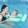 Baby Mambobaby Waist Float Summer Outdoor Floating Ring Float Can Lie Down Solid Non Inflatable Neonatal Toy With Foot Mats