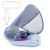 Baby Mambobaby Waist Float Summer Outdoor Floating Ring Float Can Lie Down Solid Non Inflatable Neonatal Toy With Foot Mats